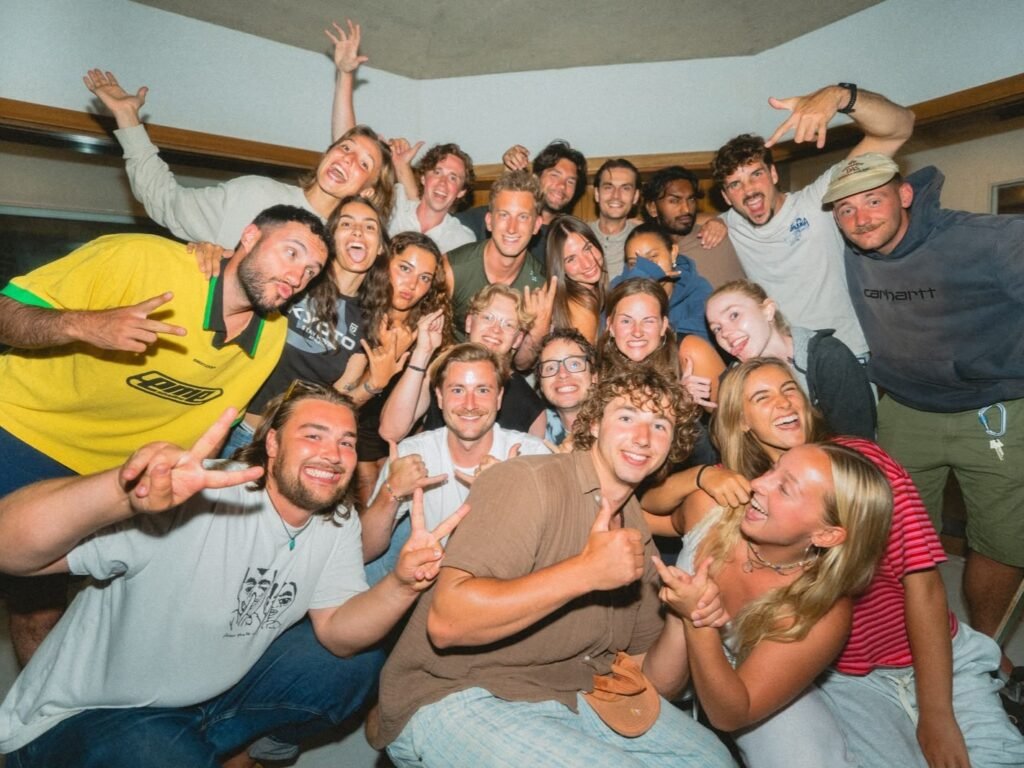 Group picture Reunion trip