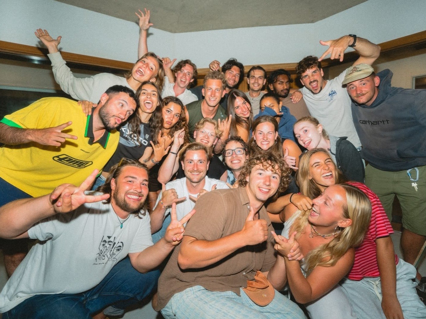 Group picture Reunion trip