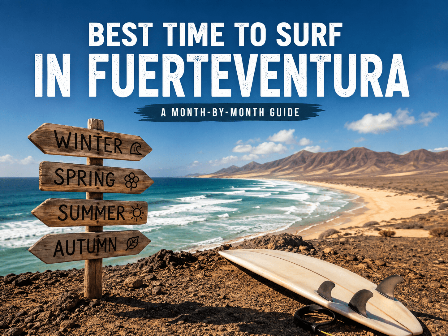 When to surf fuerte ventura